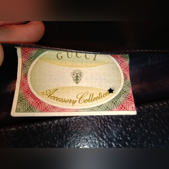 VINTAGE GUCCI ACCESSORY COLLECTION CHECKBOOK HOLDER - Picture 5 of 16
